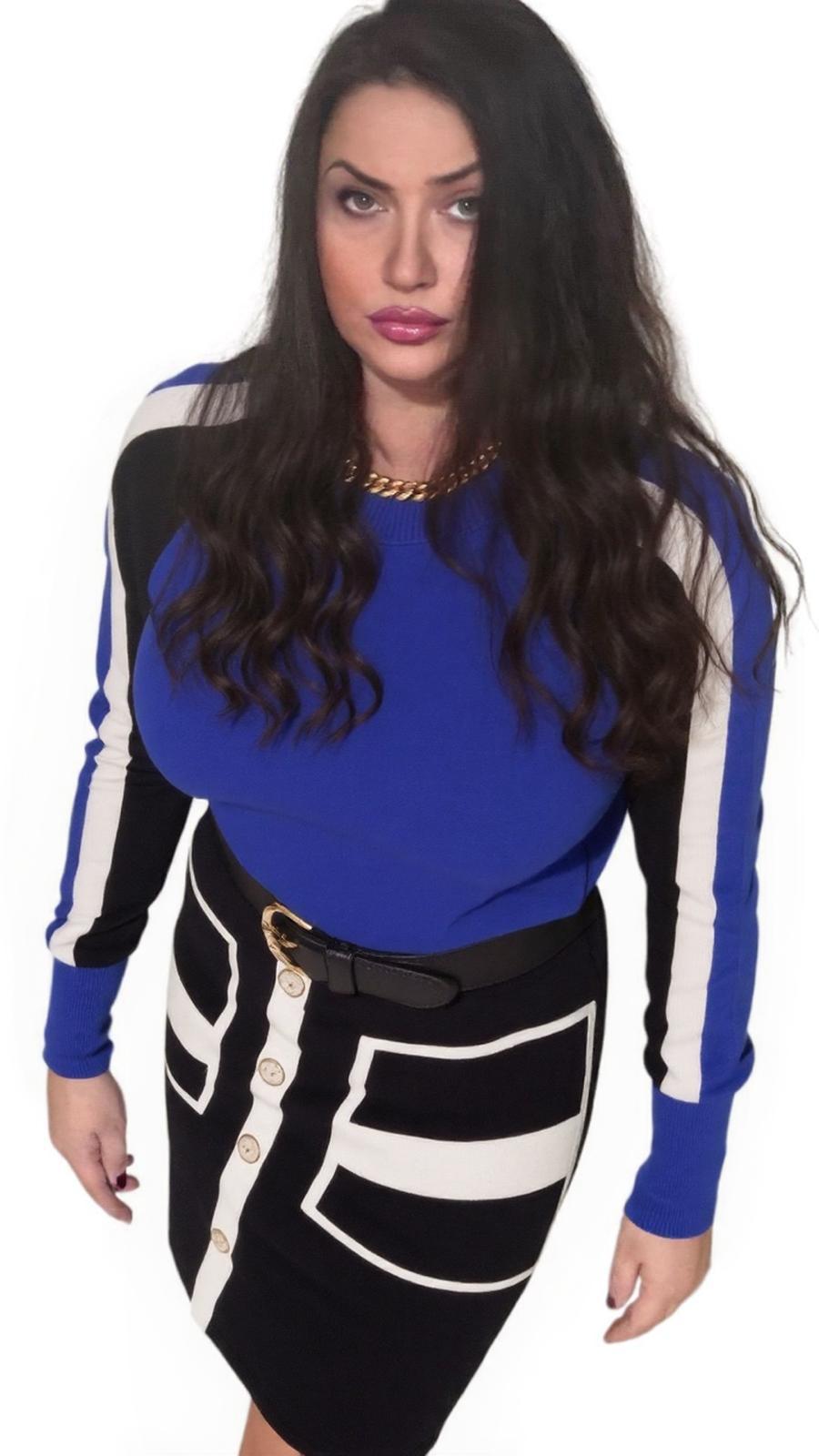 Gonna elastan con cintura